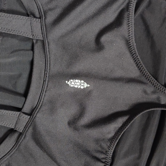 Free People Movement Dance On black bodysuit S - Picture 9 of 15